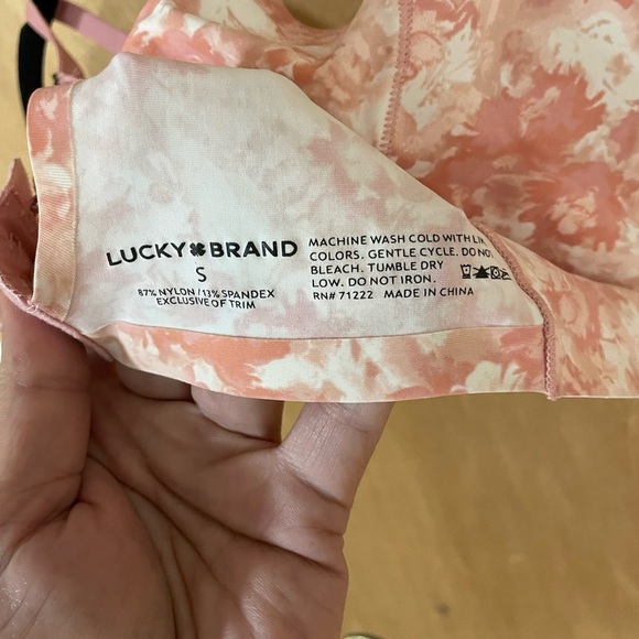 LUCKY BRAND-laser lounge bralette - Picture 3 of 3